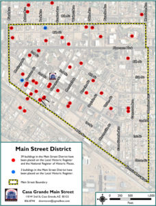 Historic Site Map | Casa Grande Main Street